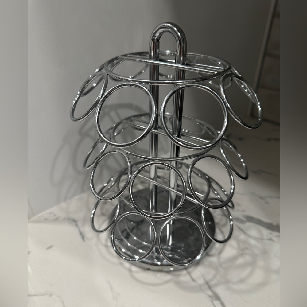 Keurig coffee pod tree stainless steel